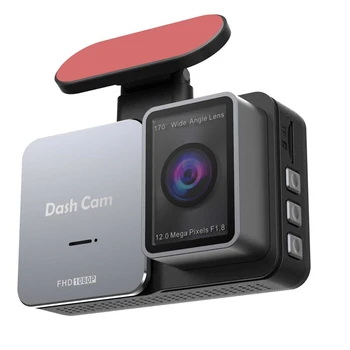 Car DVR Dashcam IPS Dual Lens Auto FHD1080P Parkavimo stebėjimo vaizdo kamera Galinė kamera Automobilių atsarginės dalys Priedai Dalys