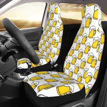 Cheers Alaus atsargos automobilinės sėdynės dangtelis Individualus spausdinimas Universalūs priekinės apsaugos priedai Pagalvėlių rinkinys