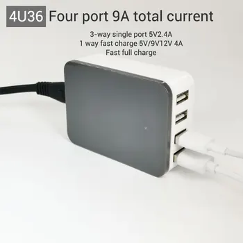USB greito įkrovimo nuolatinės srovės maitinimo šaltinis 12V 24V 36V IKI 5V QC 2.0 3.0 greito įkroviklio modulis Arduino